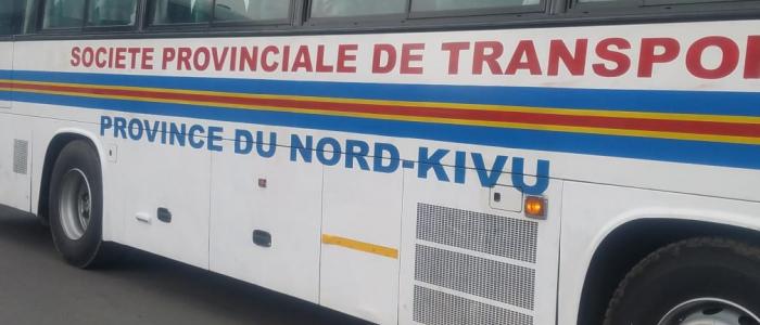 Nord-Kivu: la Société Provinciale de Transport offre 7 jours de transport gratuit à bord de ses gros bus de confort à Goma