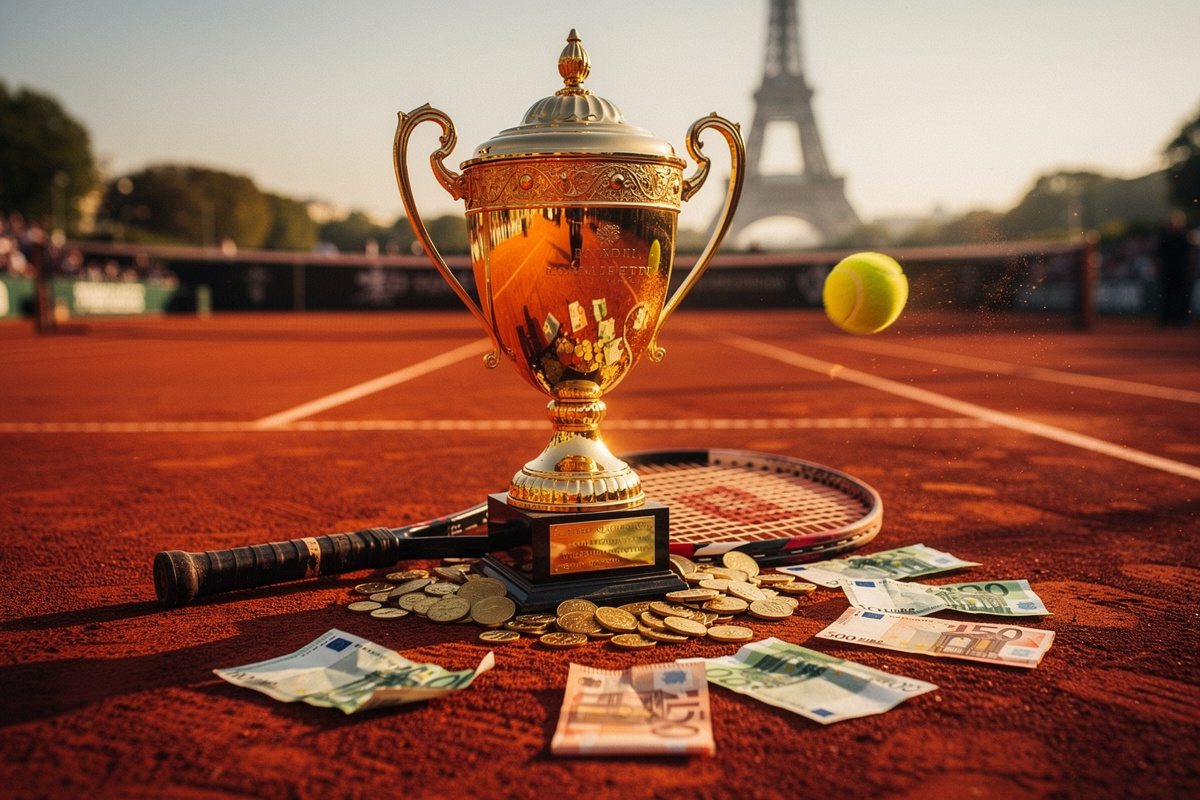 Gains Roland-Garros 2026 : montants et prize money détaillés